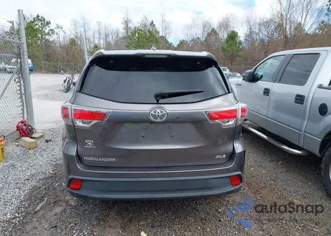 2016 Toyota Highlander Xle V6 из США, поврежденный, VIN 5TDKKRFHXGS139192